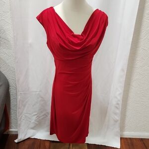 Lauren Ralph Lauren Red Bodycon Dress